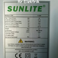 JUAL HARGA PROMO Solar Panel Solar Cell Panel Surya Sunlite 20wp Poly