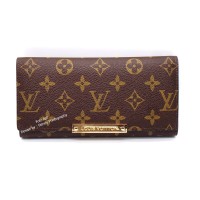 DOMPET PANJANG KULIT ASLI PRIA WANITA PREMIUM LOUIS VUITTON MONO AAA