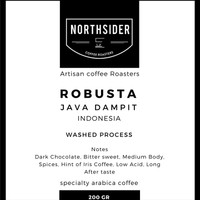 Jual BIJI KOPI FINE ROBUSTA DAMPIT - 200GR NORTHSIDER COFFEE Murah