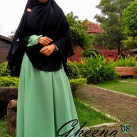Gamis/Terusan Shafeeya (gheena08) Bahan Koshibo Crepe