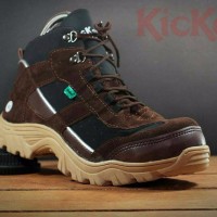 PROMO SEPATU BOOTS SAFETY KULIT KICKERS AMAZON
