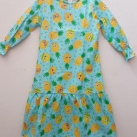 Gamis anak perempuan 8tahun 10tahun / Baju muslim anak cewek SD junior