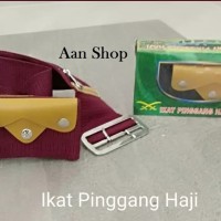 GESPER HAJI GESPER MANSUR KEPALA BESI sabuk haji ikat pinggang pria