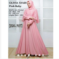 Jual OLIVIA SYARI - CAPE GAMIS BRUKAT - BAJU KONDANGAN - GAUN PESTA - Murah