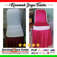 Sarung Kursi Futura Rempel Untuk Pesta dan Kantor - Karomah Jaya Tenda