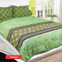 Sprei My Love Motif Midori Lembut Adem Nyaman Original Murah