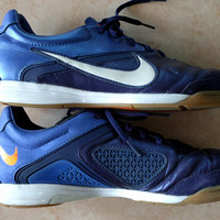 Sepatu Futsal Nike CTR360 Libretto II IC Original Blue White Orange
