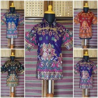 Atasan kemeja batik anak kutubaru / hem batik anak jogja