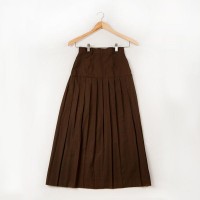 Rok Span Plisir Pramuka SMA WOFFI Ban Size 10 Coklat Limited