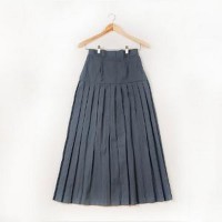 Rok Span Plisir SMA WOFFI Size 13 Abu-abu Murah