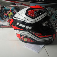 Helm Ink cl max clmax seri 5 Red Fluo