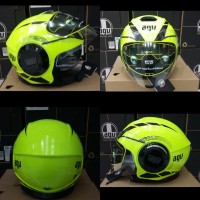 helm agv k3 fluid equalizer yellow fluo