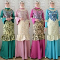 GAMIS PESTA DUYUNG ELEGANT - BRIDAL JAGUAR SONGKET - GAMIS SHEVAA