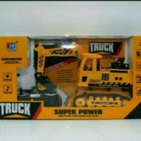 Mainan RC truck super power excavator