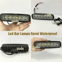 Jual Led Bar Lampu Sorot Led Tembak Offroad Drl Waterproof Motor Mobil