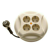 Stop Kontak 4 LB UTICON UFO Kabel Roll 4m ST-148 CR
