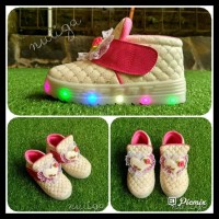 Super Promo! Ima Sepatu Anak Perempuan Led Boots Karakter 1