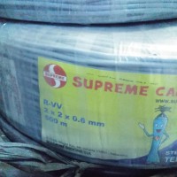 Kabel Telpon SUPREME ITC 2 Pair 2x2x0 6 atau Isi 4 Roll 500m SUPER Q