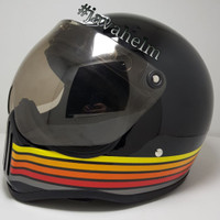 Helm Cakil HBC new Hitam Glosy +kaca