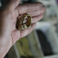 Cincin budho antik bhn kuningan 40rb KODE 804AP8136