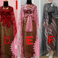 Cape Brukat Kebaya dress Cantik sekali untuk pesta atau hangout