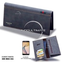 Dompet Pria HM-022-3 / Dompet Cowok Kartu ATM Panjang Lipat Import
