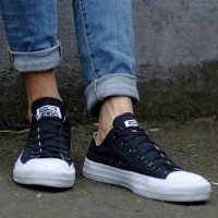JUAL SEPATU CONVERSE CHUCK TAYLOR BLACK GRADE ORI