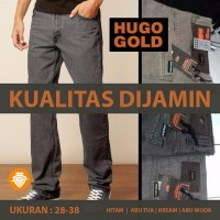 PREMIUM NEW BESTSELLER Celana Jeans Pria Import Hugo Gold Premium Or
