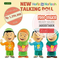 Jual hafiz hafizah talking doll | boneka ngaji ongkir 1kg Murah