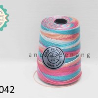 Jual Benang Rajut Nylon Sembur Cap Peniti / Mix-color Nylon Yarn - 042 Murah