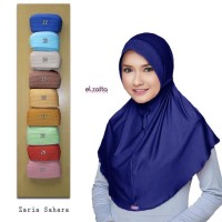 MODEL BARU Elzatta Hijab Kerudung Jilbab Instan Bergo Zaria Sahara