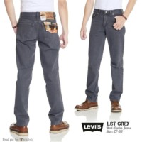 LIMITED celana jeans levis 505 reguler standar besic warna abu abu un