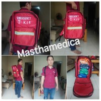 Tas Ransel jinjing P3k K3 KKK SAR First Aid Kit Bag PMR PMI PPPK
