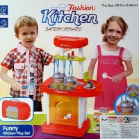Mini Kitchen Set Koper Merah