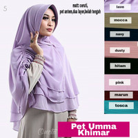 Jilbab Instan Pet Umma Khimar