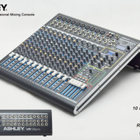 16 Channel Mixer Ashley VR16Pro VR 16 AUDIO Bluetooth,Efek Vocal,4 aux