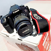Kamera Canon DSLR EOS 60D + Lensa Canon 18-55 NEGO