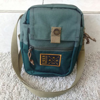 TAS SELEMPANG EIGER ORIGINAL WANDERDRIFT GREEN SIZE 7 INCH KECIL