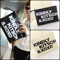 JUAL BA9870 Handbag KINDLY KITSCH XOXO Tas Bahu Tas Tangan Pria Wani