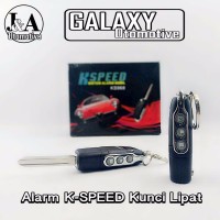 KA Alarm Mobil Universal K Speed Remote Type Kunci Lipat Premium Clas