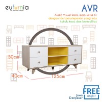 Olympic Curla Series Meja Rak Scandinavian Style / AVR