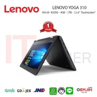LENOVO Laptop Notebook YOGA 310 N3350 4GB 1TB 11 6 W10 TOUCH