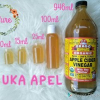 (25 ML) CUKA APEL BRAGG ASLI TONER JERAWAT KINCLONG