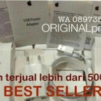 usb kabel data charger iphone 5s 5c 6 6+ 6s 5 ipad mini kepala adapter
