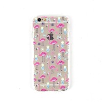 Soft case for iphone/samsung/oppo/xiaomi SHOCKING PINK FLAMINGO CASE