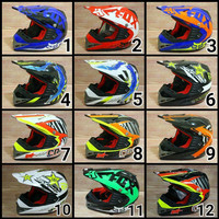 helm balap anak cross mvstar fullface free goggle not kyt,kawasaki,nhk