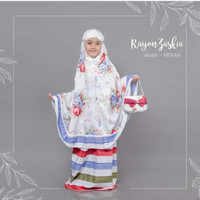 Mukena Rayon Bali Zaskia untuk Anak TK