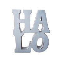 Halase|tulisan pajangan hiasan meja unik halo kayu shabby dekor quotes