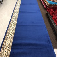 Karpet Masjid Roll Tebal Import Turki Warna Biru Polos - Al Aqsa