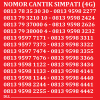 Jual Kartu Perdana Nomor Cantik Telkomsel Simpati AS Indosat XL Axis Murah